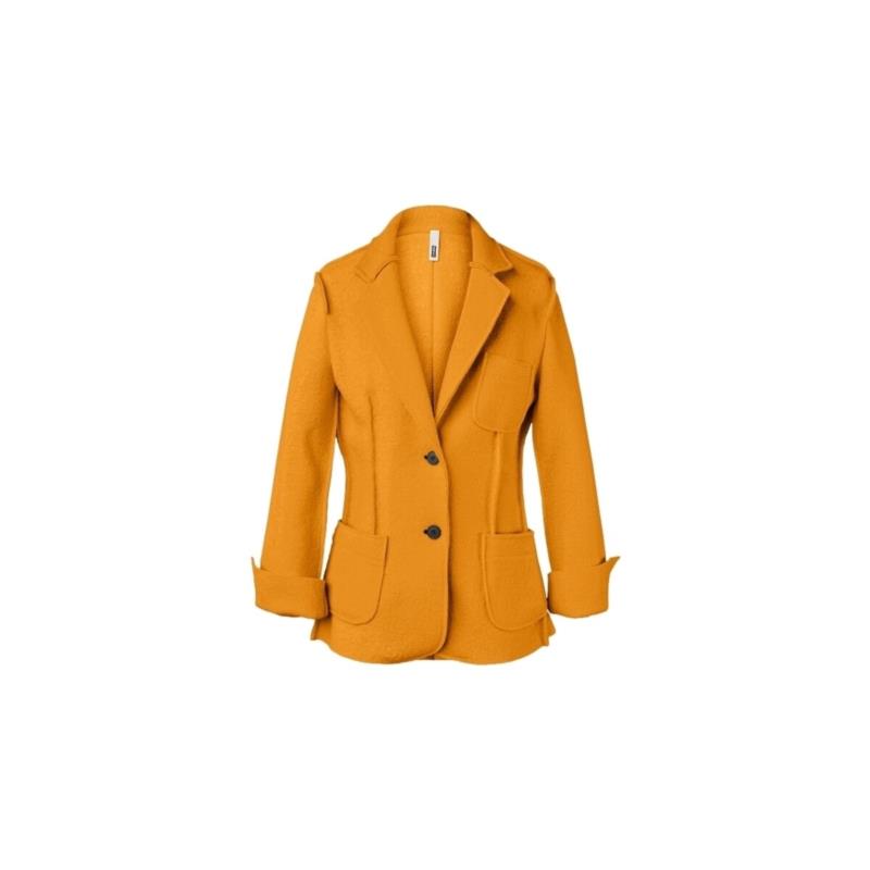 Παλτό Wendy Trendy Coat 221304 - Mustard