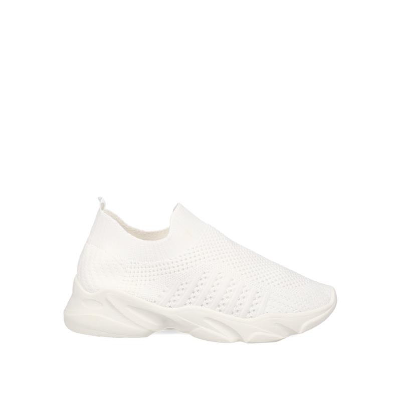 Λευκό slip-on sneaker