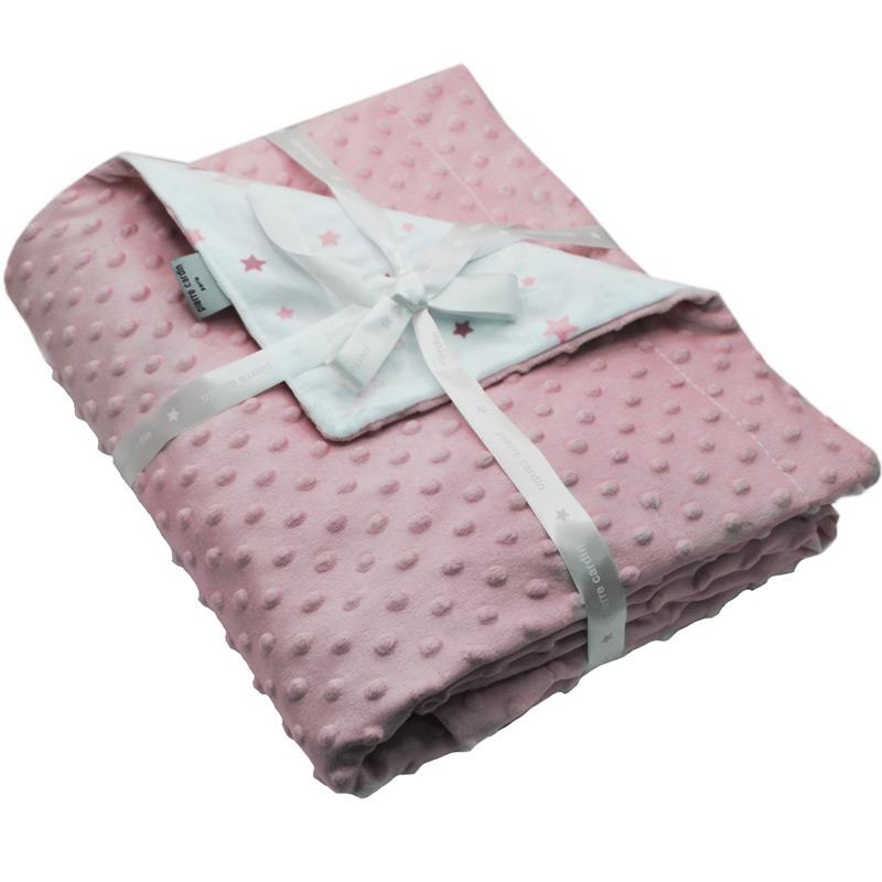 Κουβέρτα Fleece Αγκαλιάς Pierre Cardin Toppy Pink 80x110