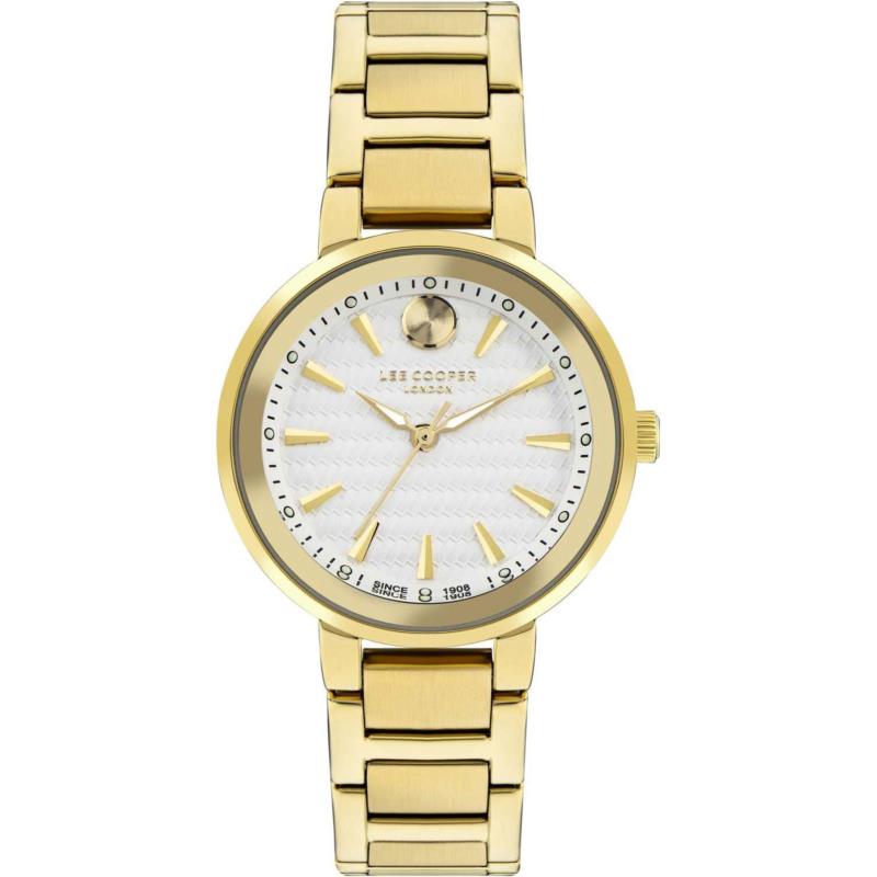 LEE COOPER Ladies - LC07972.130, Gold case with Stainless Steel Bracelet