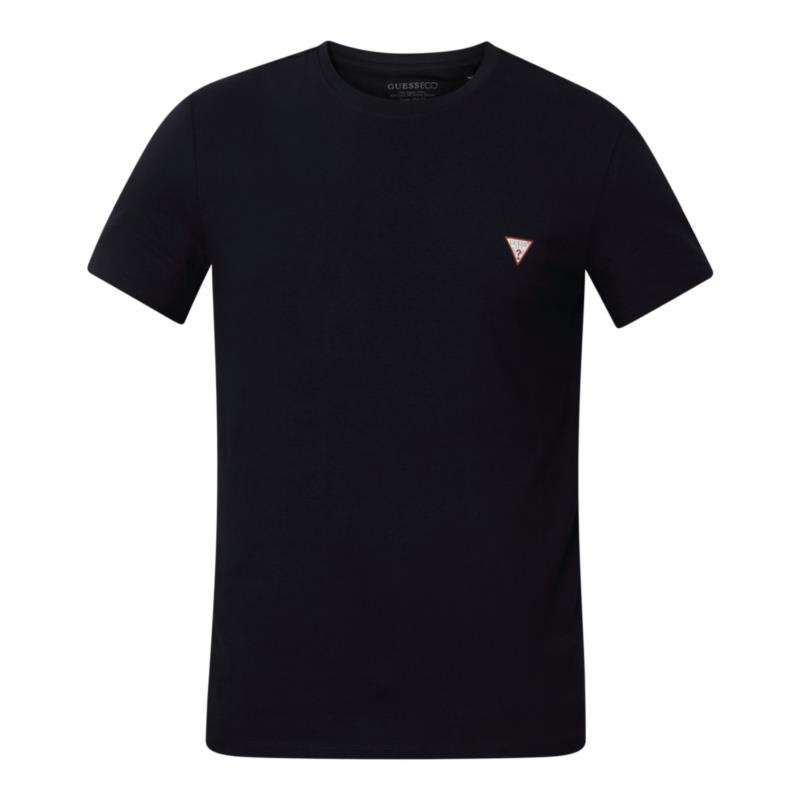 Guess CN SS CORE TEE STR Σκούρο Μπλε