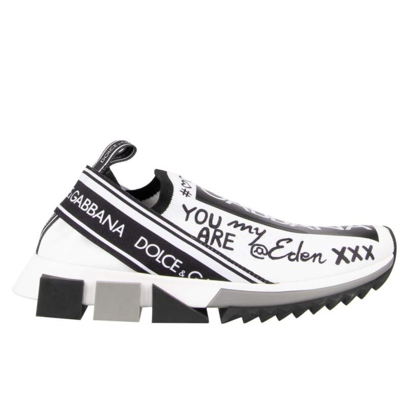 Dolce & Gabbana White Polyester Sneaker EU35/US5