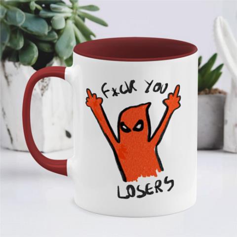 F*ck you Losers - Κούπα Marron Απλή