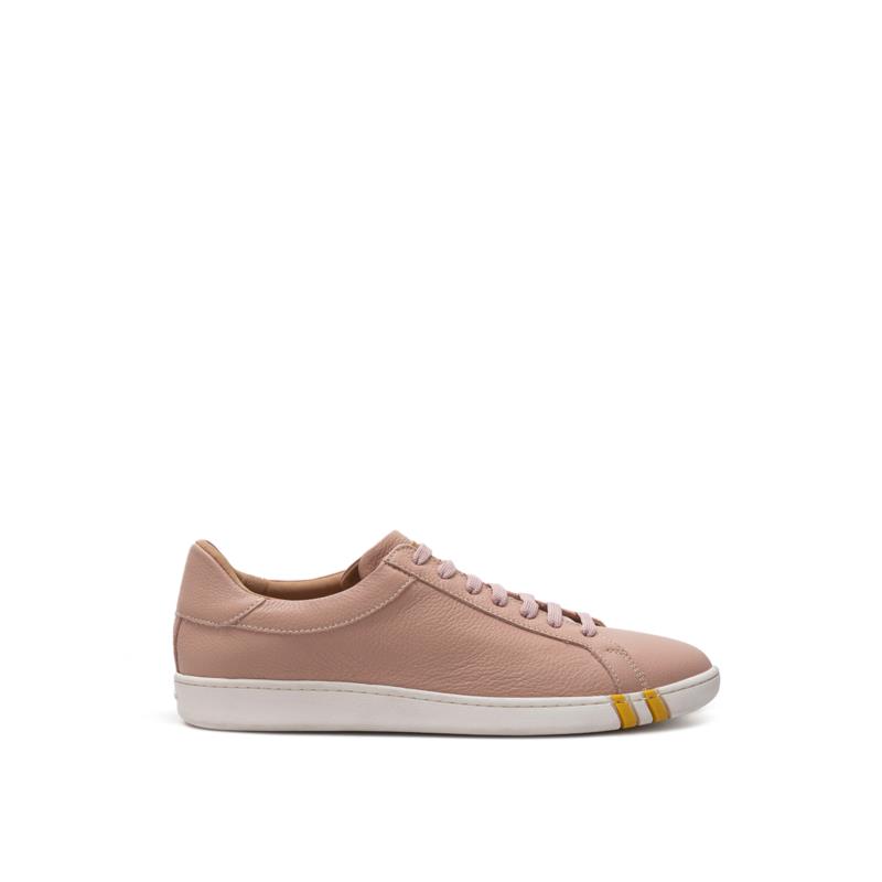 Bally Pink Leather Sneakers EU36/US6