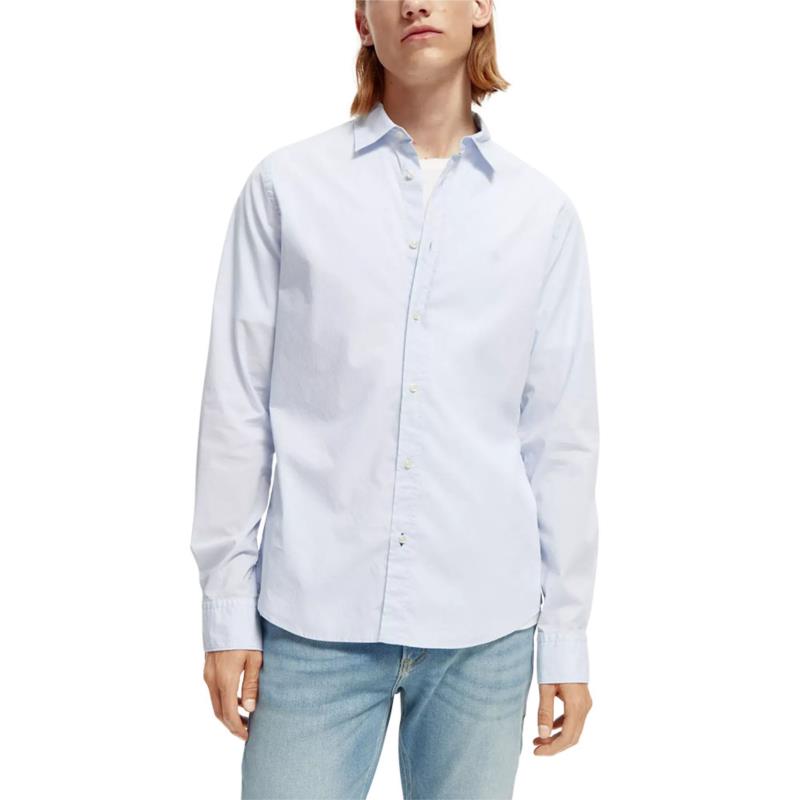ESSENTIAL SOLID SLIM FIT SHIRT MEN SCOTCH & SODA