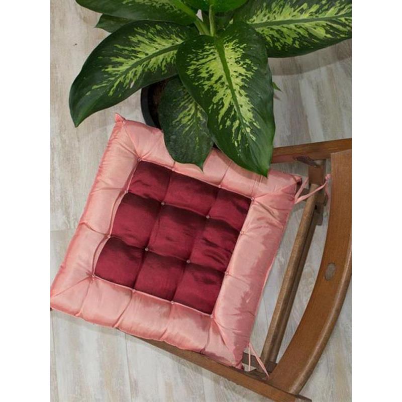 Μαξιλάρι Καρέκλας 40X40 Sunshine Φουσκωτό Pink (40x40)