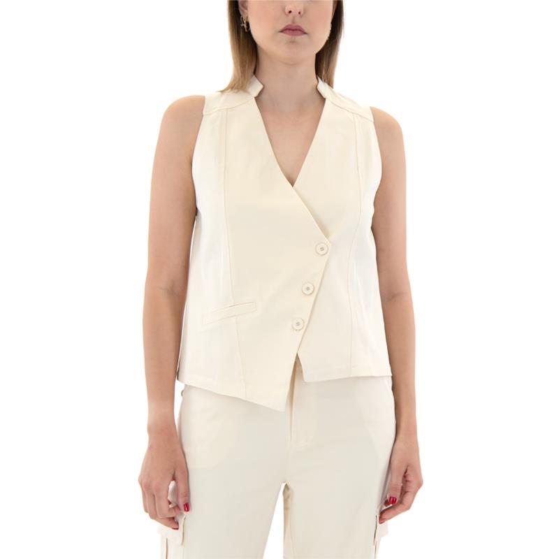 CRES BUTTONED VEST WOMEN NAMASTE