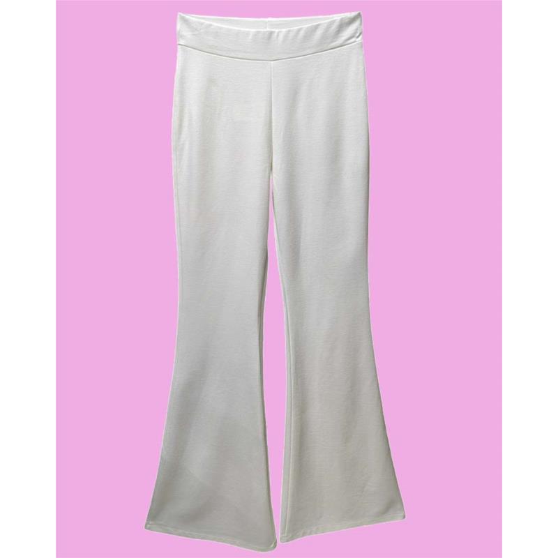flare παντελόνι Ponte cream
