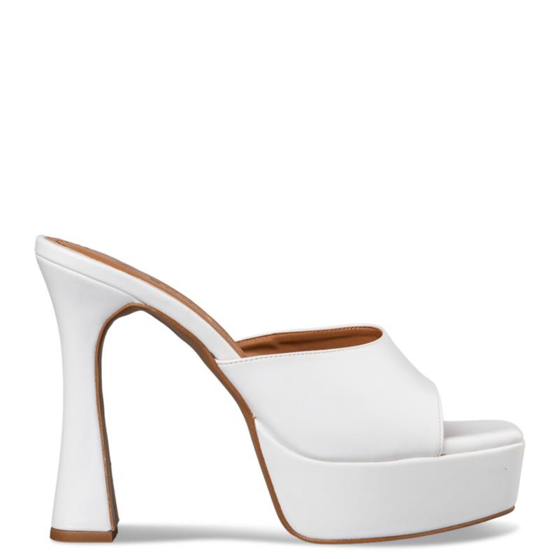 PLATFORM HEEL MULES