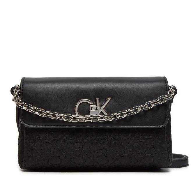 Γυναικεία Τσάντα Χιαστί Calvin Klein K60K612642 0GK Μαύρη