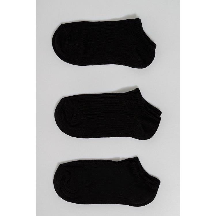 Σετ με 3 ζεύγη κάλτσες (BLACK)