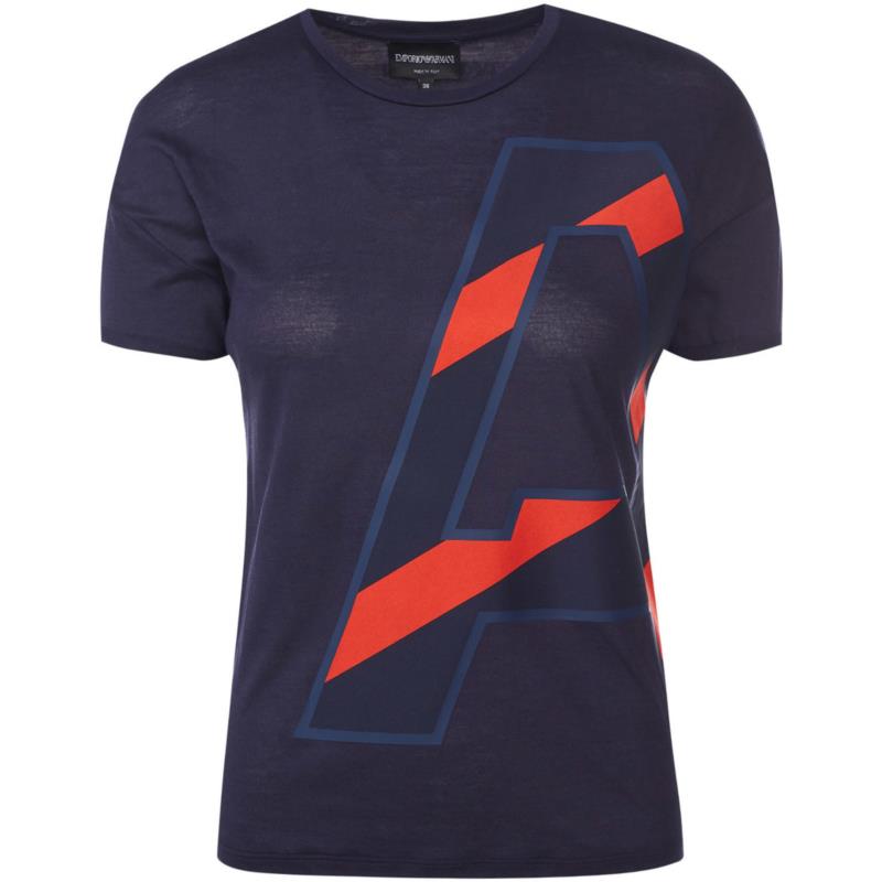 T-shirt με κοντά μανίκια Emporio Armani -