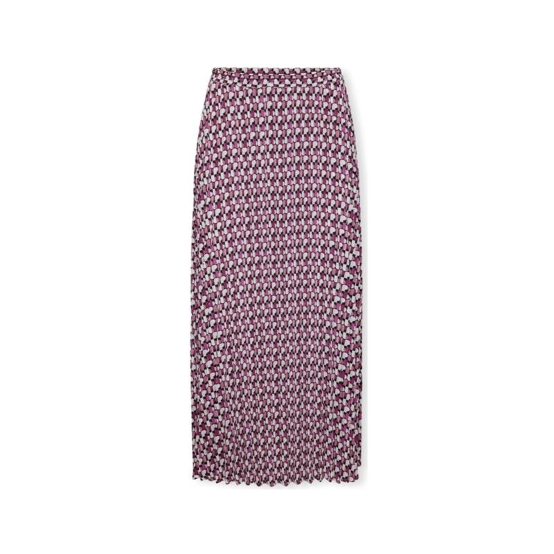 Κοντές Φούστες Only Alma Life Poly Skirt - Magenta Purple/Posh