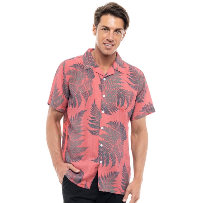 Splendid fashion ανδρικό πουκάμισο ΚΟΡΑΛΙ 47-203-004-010-M