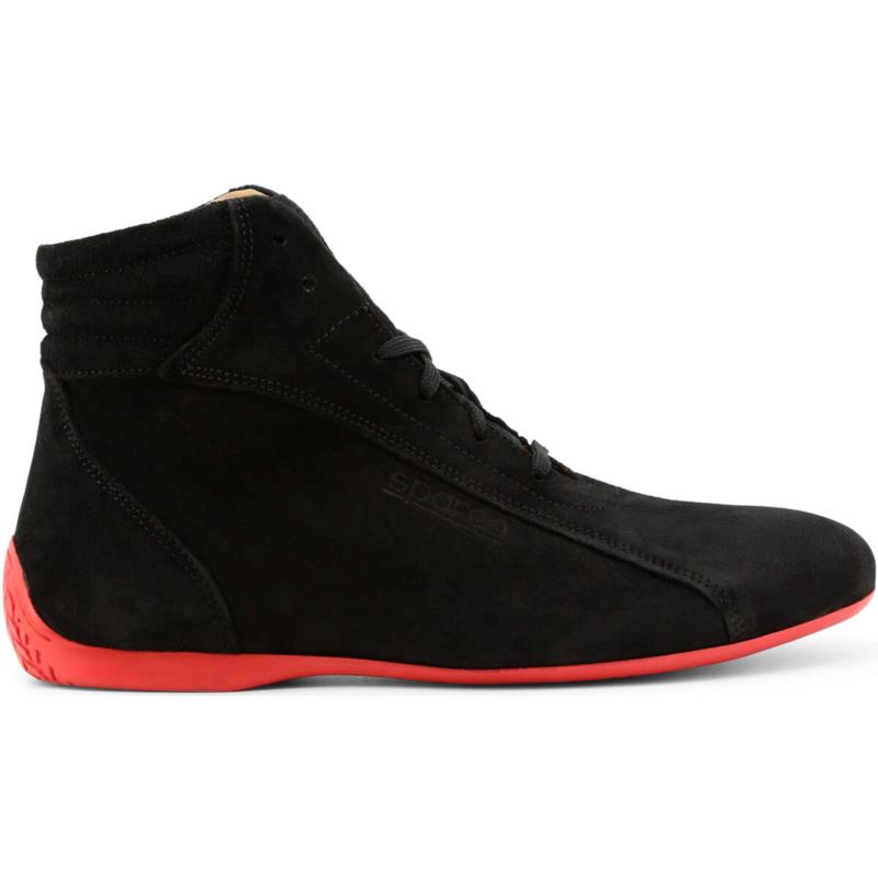 Sneakers Sparco Monza gpc - Suede Black/Red