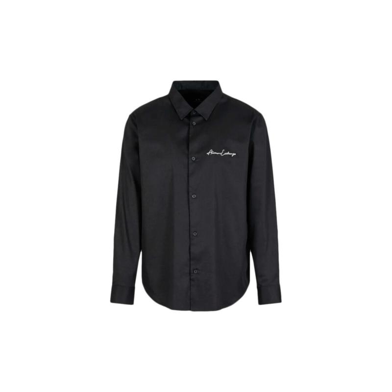 Πουκάμισο με μακριά μανίκια EAX REGULAR FIT SHIRT MEN