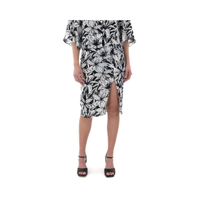 Κοντές Φούστες My T Wearables PRINTED MIDI SKIRT WOMEN