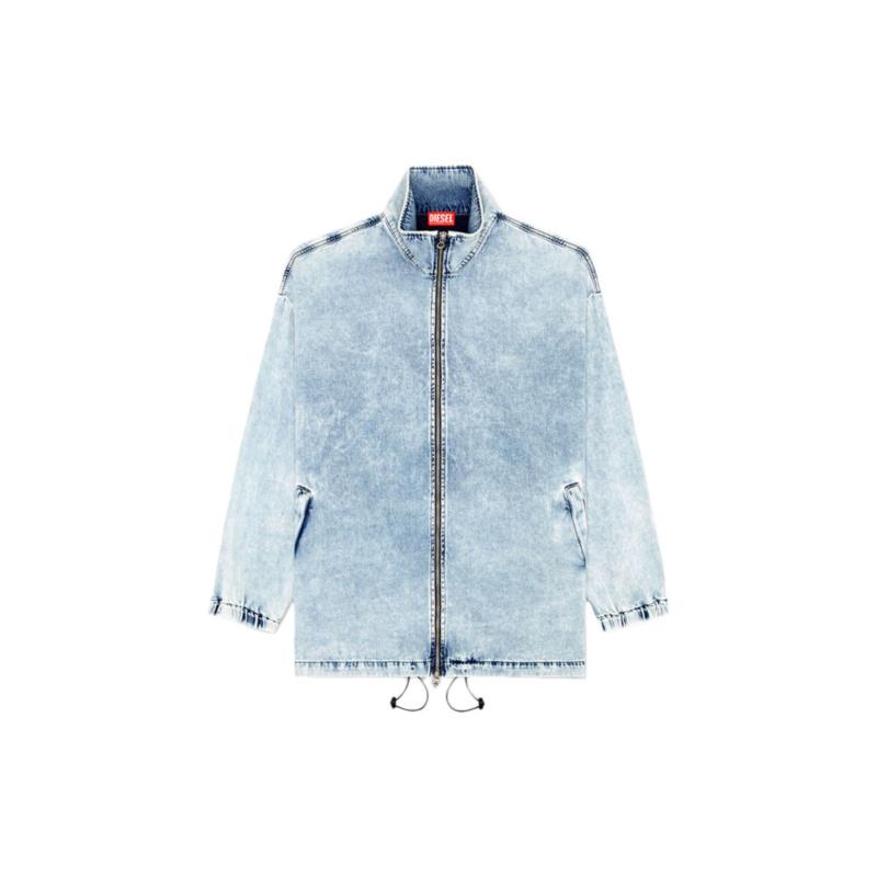 Χοντρό μπουφάν Diesel D-KRAP-S1 DENIM RELAXED FIT JACKET MEN