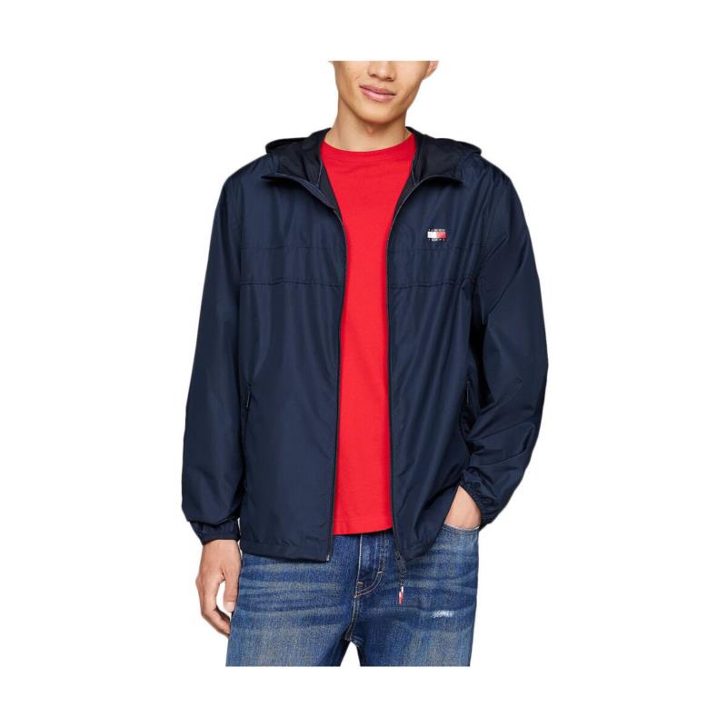 Χοντρό μπουφάν Tommy Hilfiger TOMMY JEANS LIGHTWEIGHT WINDBREAKER CHICAGO JACKET MEN