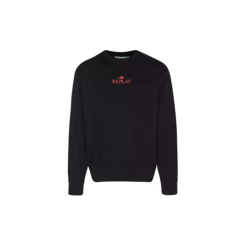 Φούτερ Replay FLEECE DYED SWEATSHIRT MEN
