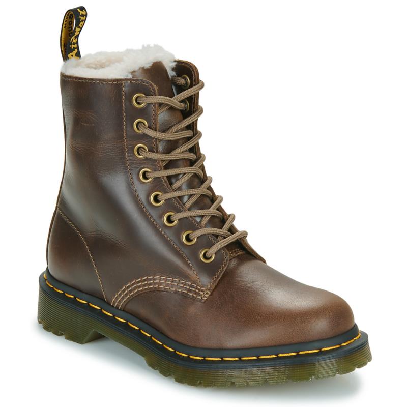 Μπότες Dr. Martens 1460 Pascal Serena Dark Khaki Orleans