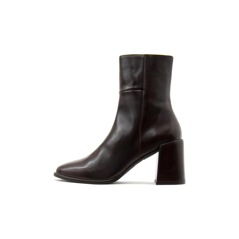 Μποτάκια/Low boots Angel Alarcon YSIMIA LEATHER HIGH HEEL BOOTS WOMEN