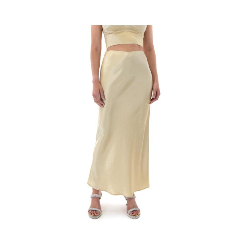 Κοντές Φούστες Dolce Domenica MYLA RHINESTONE MAXI SKIRT WOMEN