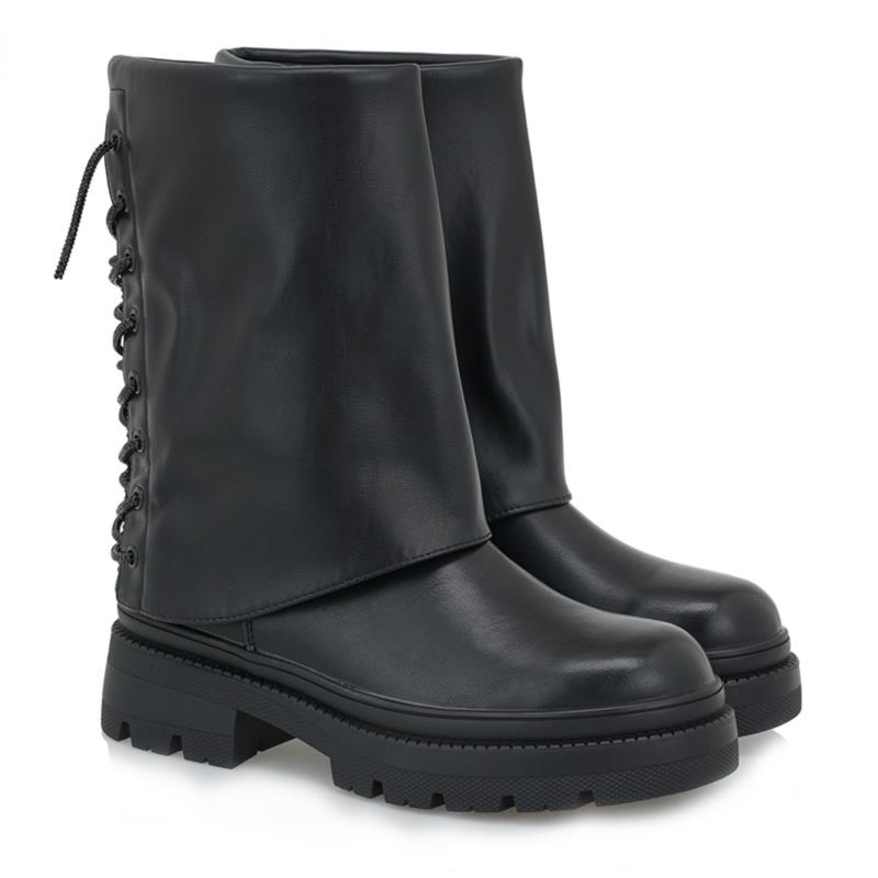 Exe Shoes Γυναικεία Μποτάκια Αρβυλάκια 28E-006 Μαύρο T328E0063001