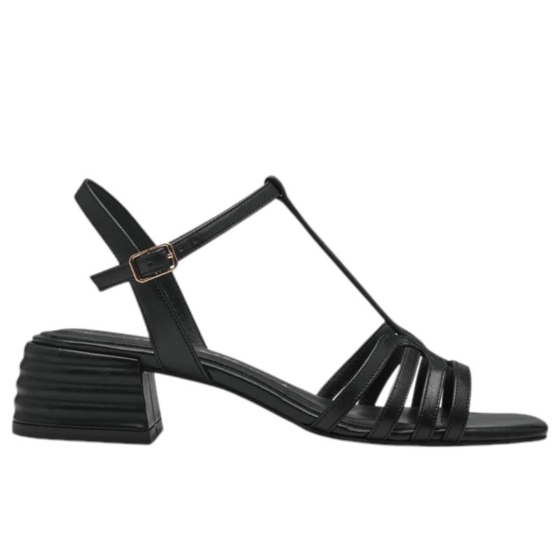 Πέδιλα Tamaris Δερμάτινα 1-28223-42-003-BLACK Γυναικείο