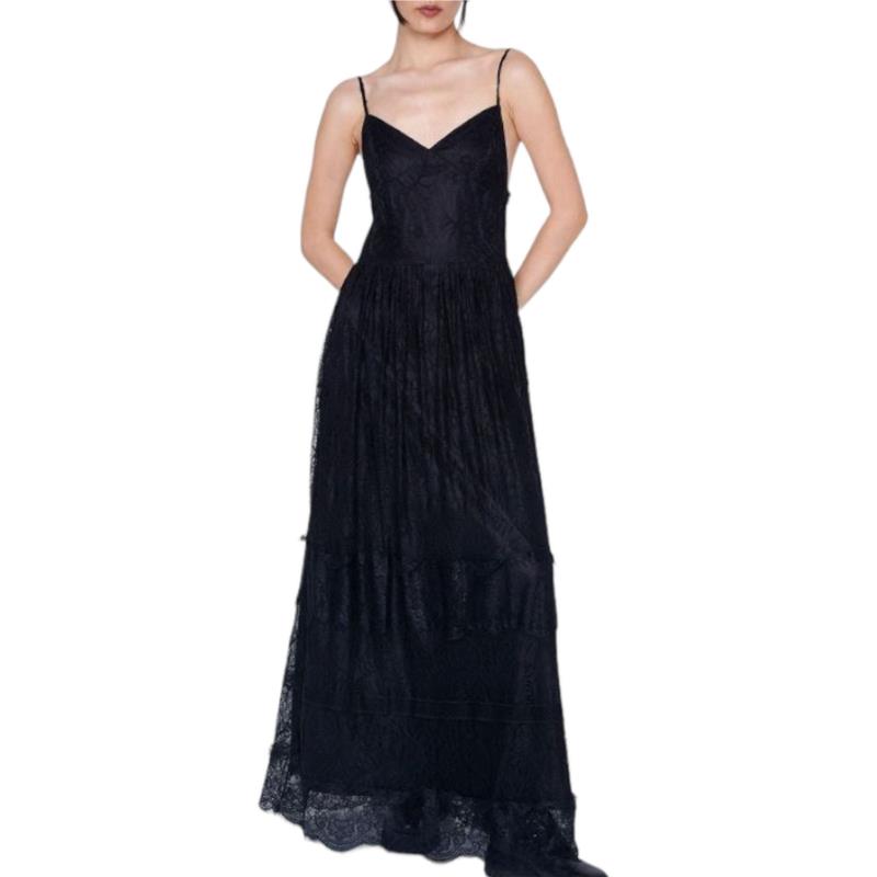 Φόρεμα Ale Με Δαντέλα 8917453-BLACK Γυναικείο