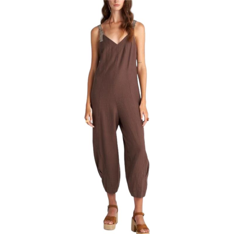 Attrattivo Barrel Leg 91374120-CHOCOLATE Γυναικείο