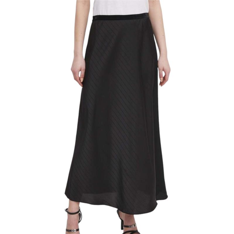 Φούστα DKNY Jacquard Striped Midi P4ANTV04-BLK Γυναικείο