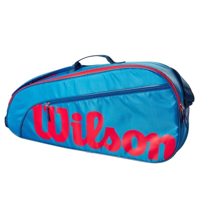 Τσάντα Τένις Wilson Junior 3 Pack Blue/Orange WR8023902-00 Unisex Παιδικό