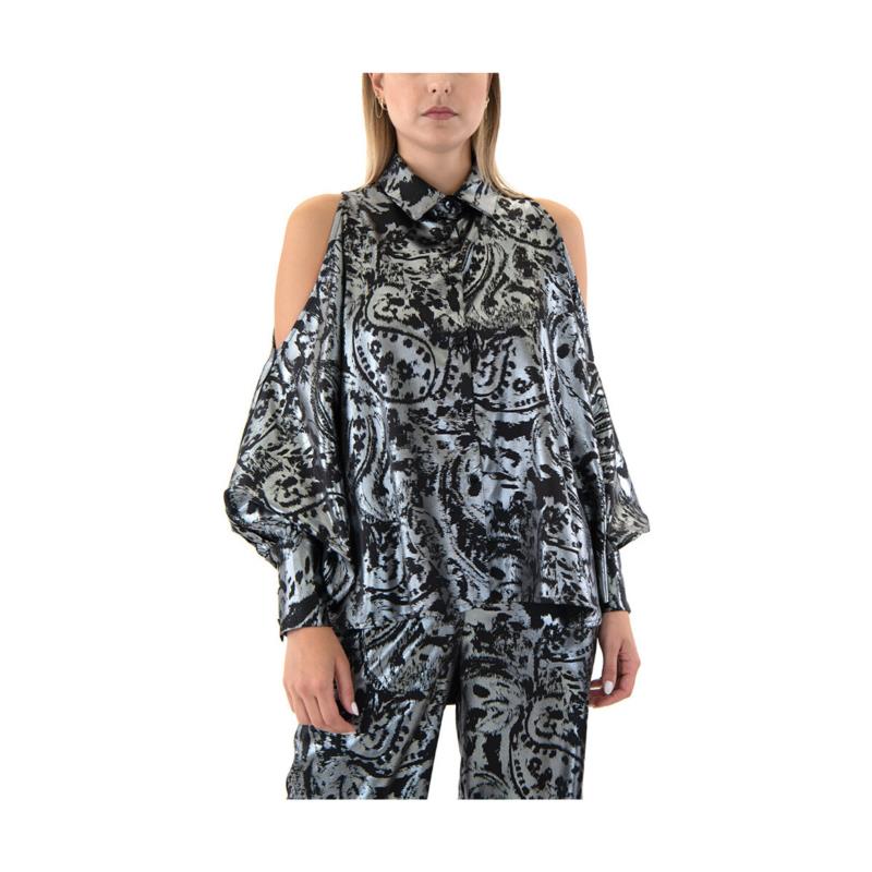 Πουκάμισα Kramma OPEN SHOULDER COMFORT FIT SHIRT WOMEN