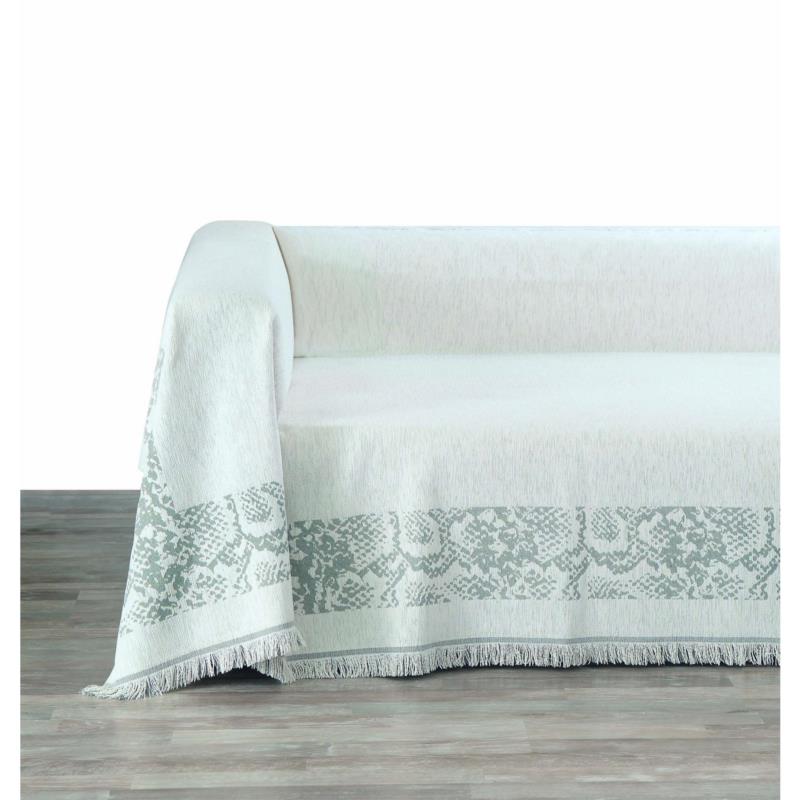 Ριχτάρι Σενίλ Διθέσιος 180x250εκ. Εκρού Amazon 1 Makis Tselios (Ύφασμα: Chenille, Χρώμα: Εκρού ) - Makis Tselios - 206500123456