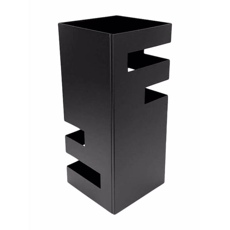 Import Hellas Ομπρελοθήκη Μεταλλική 19x19x44 cm Μαύρη 56