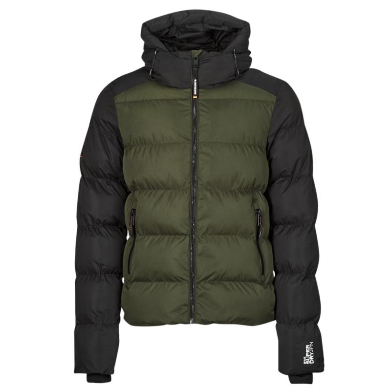 Χοντρό μπουφάν Superdry HOODED COLOR BLOCK