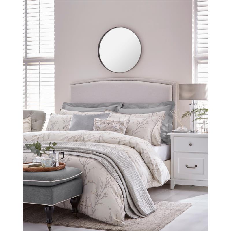 Laura Ashley Σετ Παπλωματοθήκη 3τεμ. Υπέρδιπλη Pussy Willow Dove Grey
