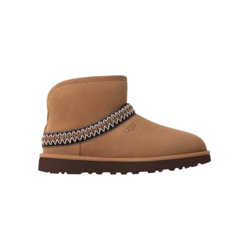 Μπότες UGG Classic Ultra Mini Crescent Boots - Chestnut