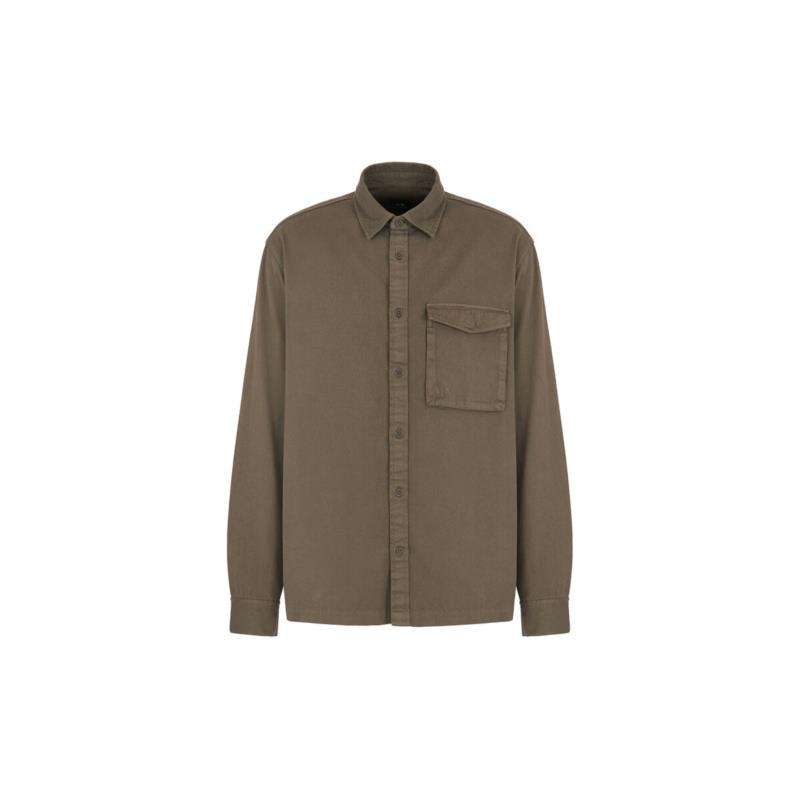 Πουκάμισο με μακριά μανίκια EAX SHIRT MEN