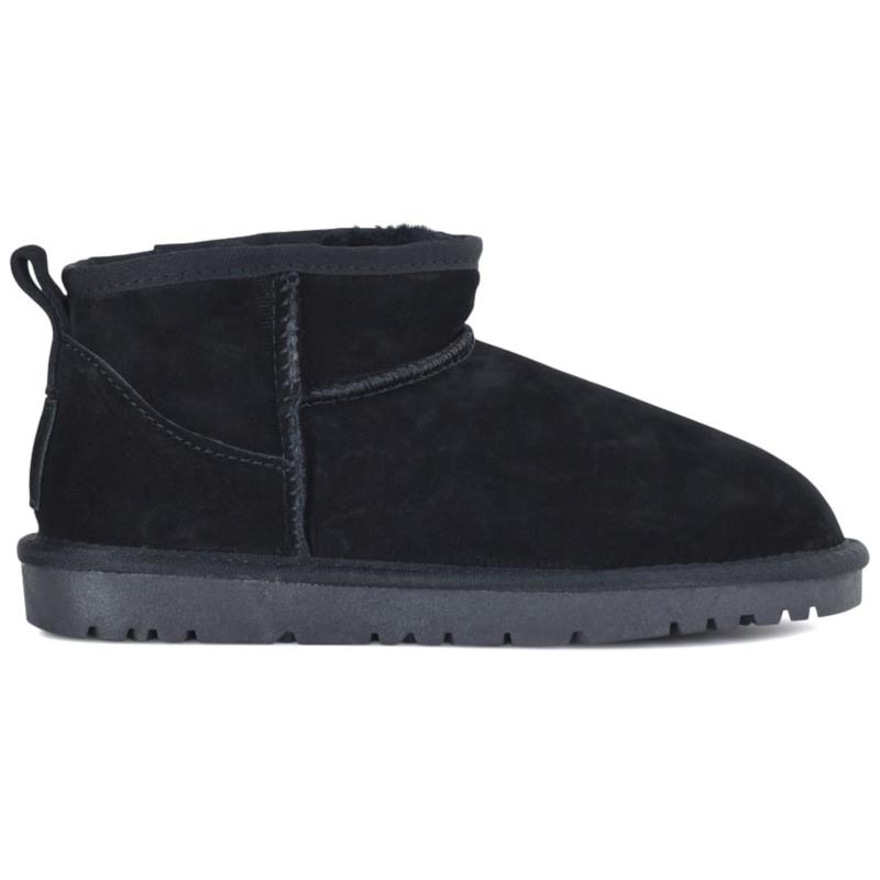 Μαύρο ultra short δερμάτινο Australian Boot Kelara 41201