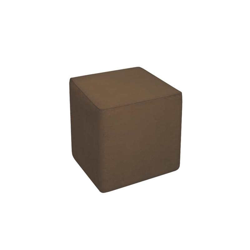 Σκαμπό Zaro 40/40/40 εκ, 1219922701 Καφέ ,Genomax