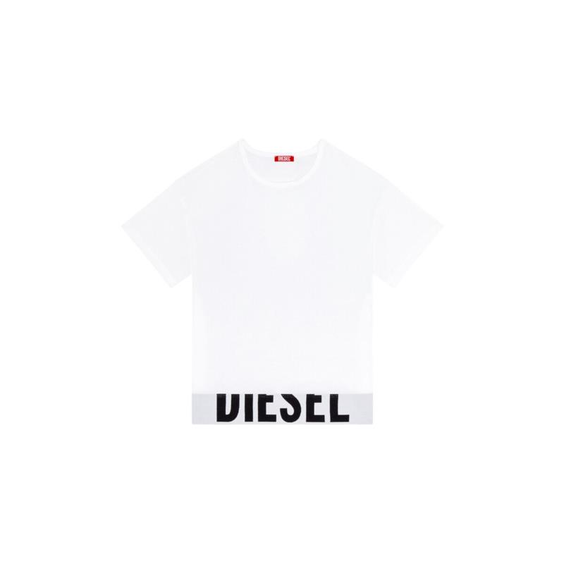 T-shirt με κοντά μανίκια Diesel UFTEE-SPORT CROP T-SHIRT WOMEN