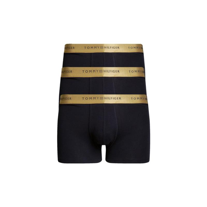 Εσώρουχα και μποξεράκια εγκυμοσύνης Tommy Hilfiger METALLIC LOGO 3 PACK GIFT SET TRUNK BOXER MEN