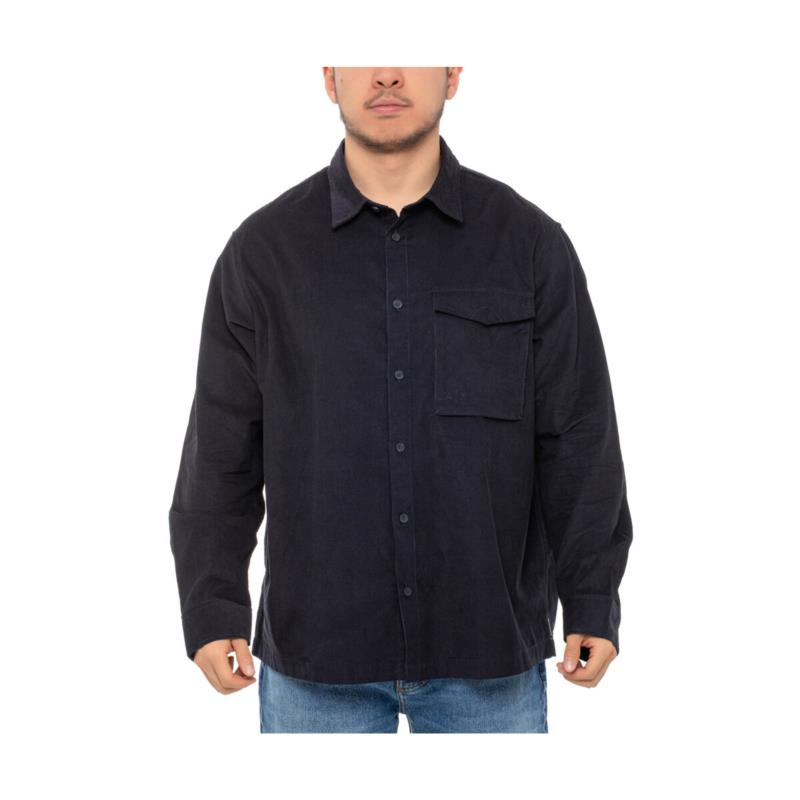 Πουκάμισο με μακριά μανίκια EAX CORDUROY LOOSE SHIRT MEN