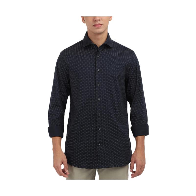 Πουκάμισο με μακριά μανίκια Calvin Klein Jeans TWILL MICRO DOT REGULAR FIT SHIRT MEN