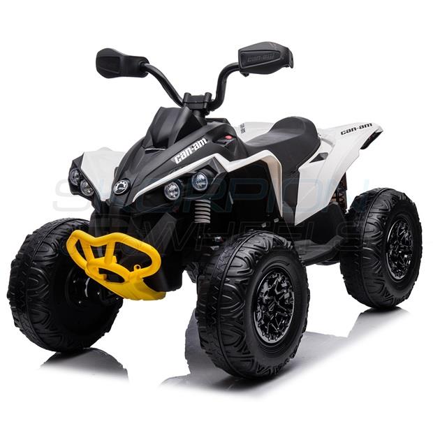 Ηλεκτροκίνητη Γουρούνα Can-Am Renegade Original License 12V - Λευκή | Skorpion Wheels - 5245003