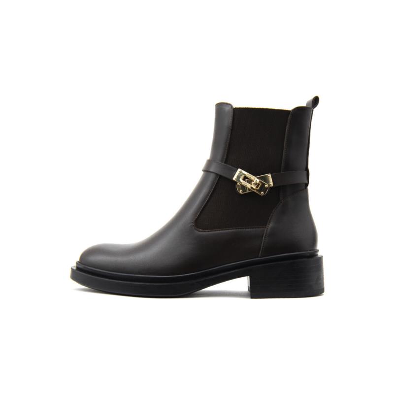 Μποτάκια/Low boots Fardoulis LEATHER ANKLE BOOTS WOMEN