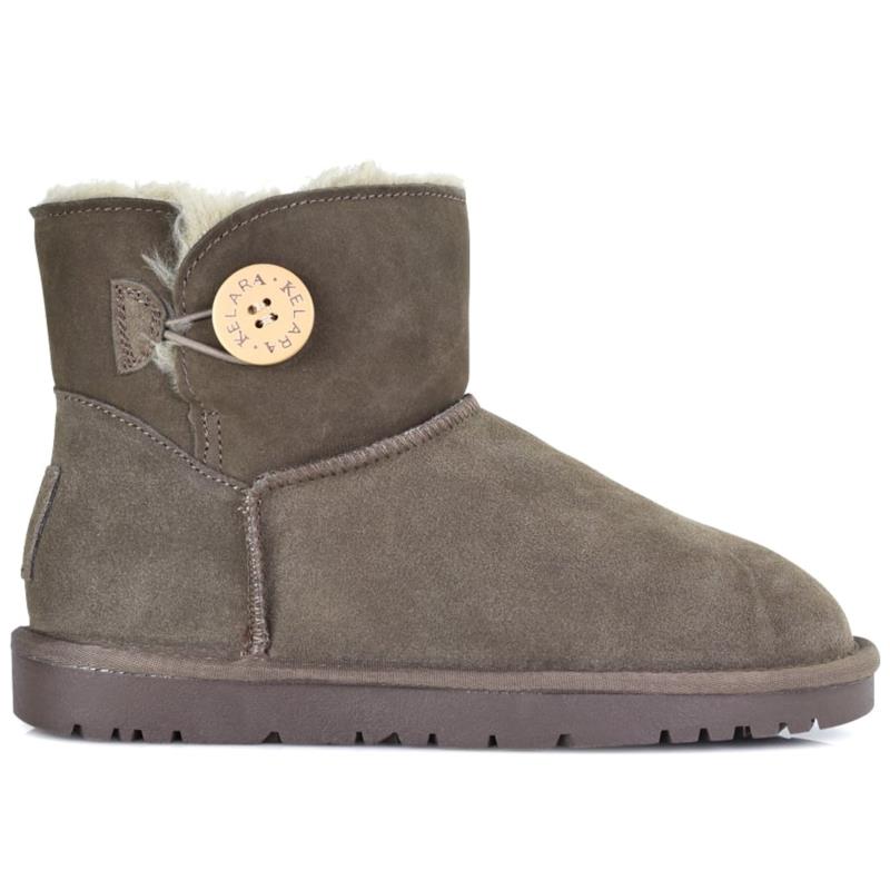 Πούρο χαμηλό δερμάτινο Australian Boot Kelara 41204