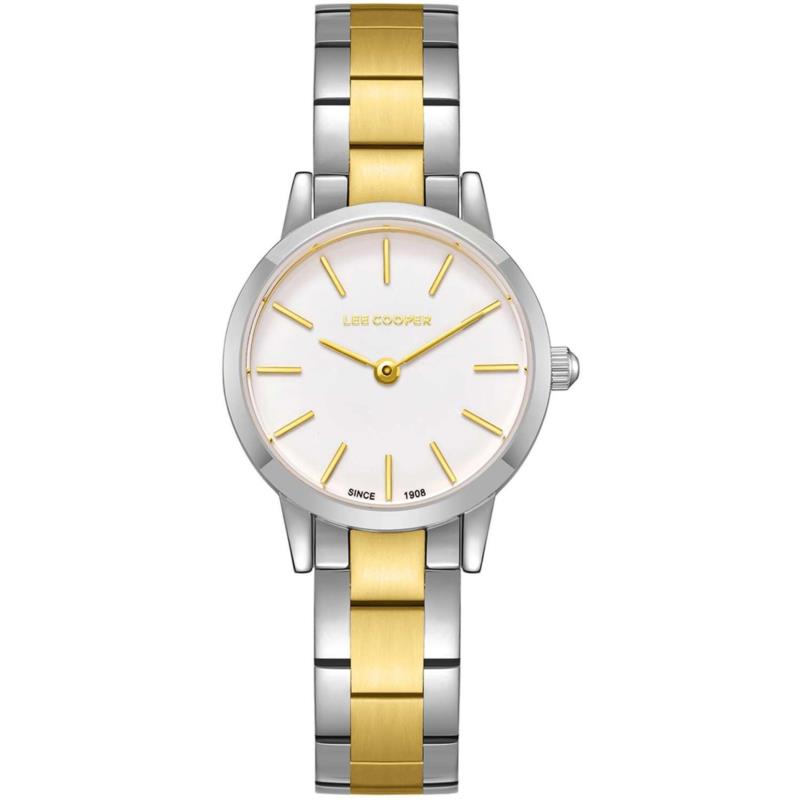 LEE COOPER - LC08098.220, Silver case with Metal Bracelet